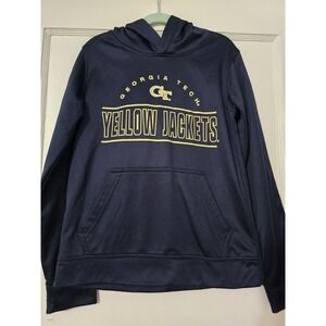 Gen 2 Georgia Tech Yellow Jackets Navy Blue Childs Hoodie Size M (10/12)